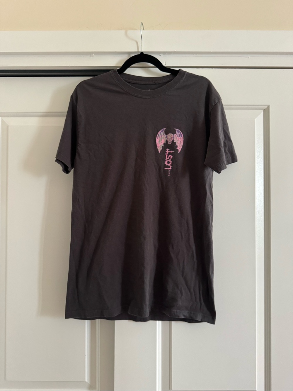 Lost Enterprises Dark Grey Graphic T Shirt, Streetwear Size M